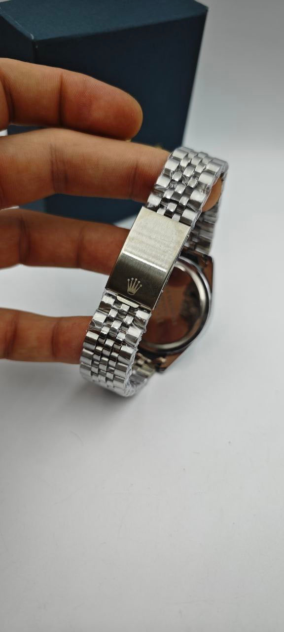 ROLEX JÜBİLE KORDON ÇİFT RENK İÇİ SİYAH