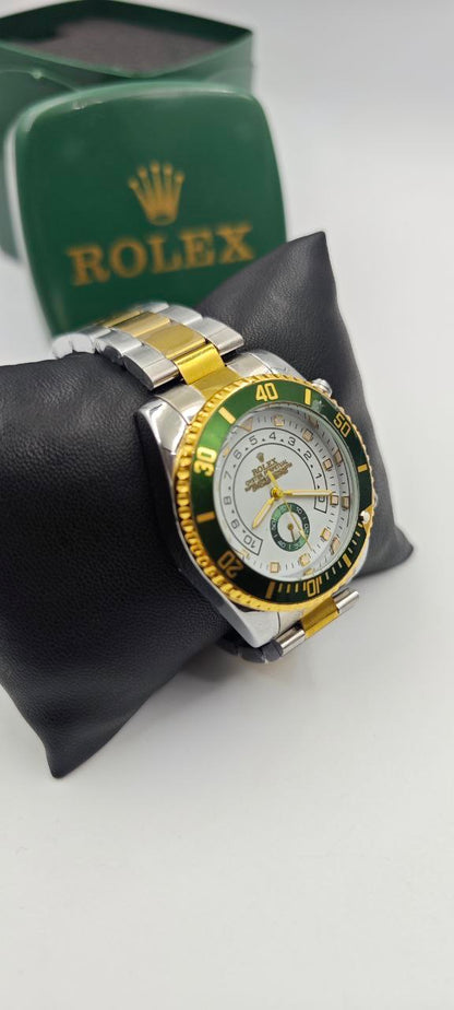ROLEX YACH-T MASTER ÇİFT RENK İÇİ BEYAZ
