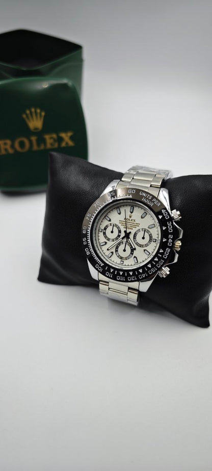 ROLEX DAYTONE GRİ İÇİ BEYAZ ERKEK SAAT
