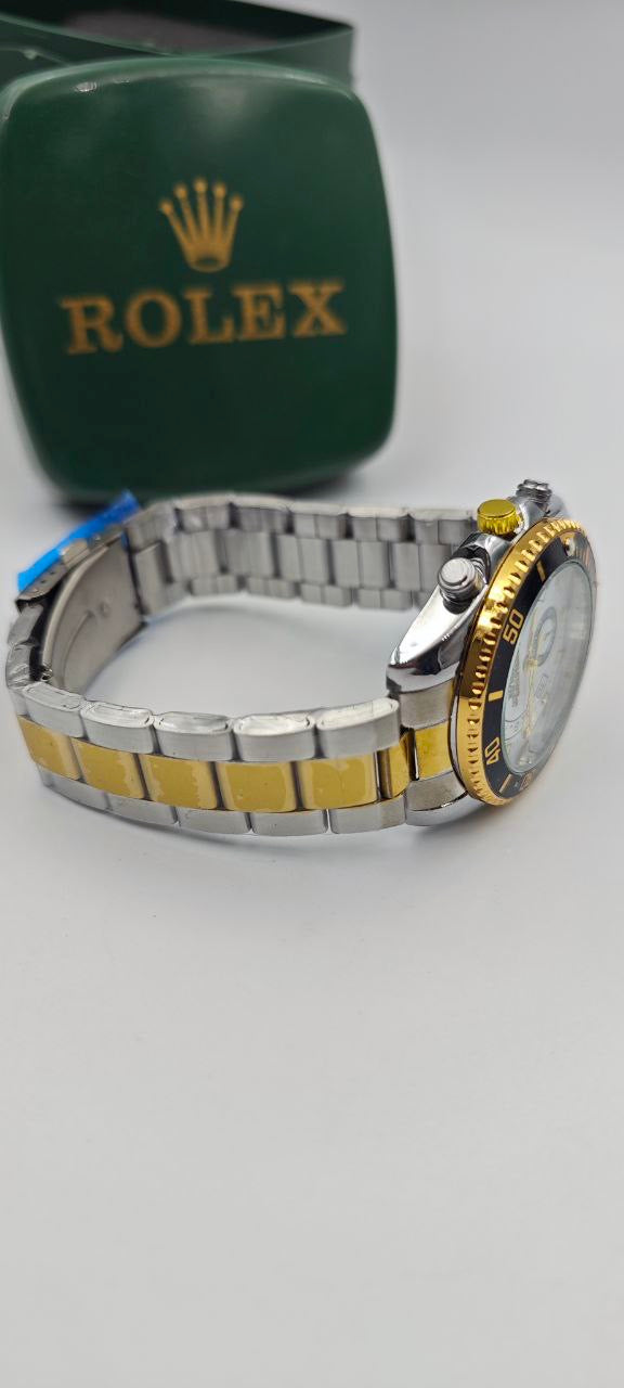 ROLEX YACH-T MASTER ÇİFT RENK İÇİ BEYAZ