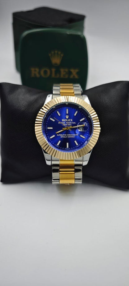 ROLEX DATEJUST GOLD GRİ ERKEK SAAT