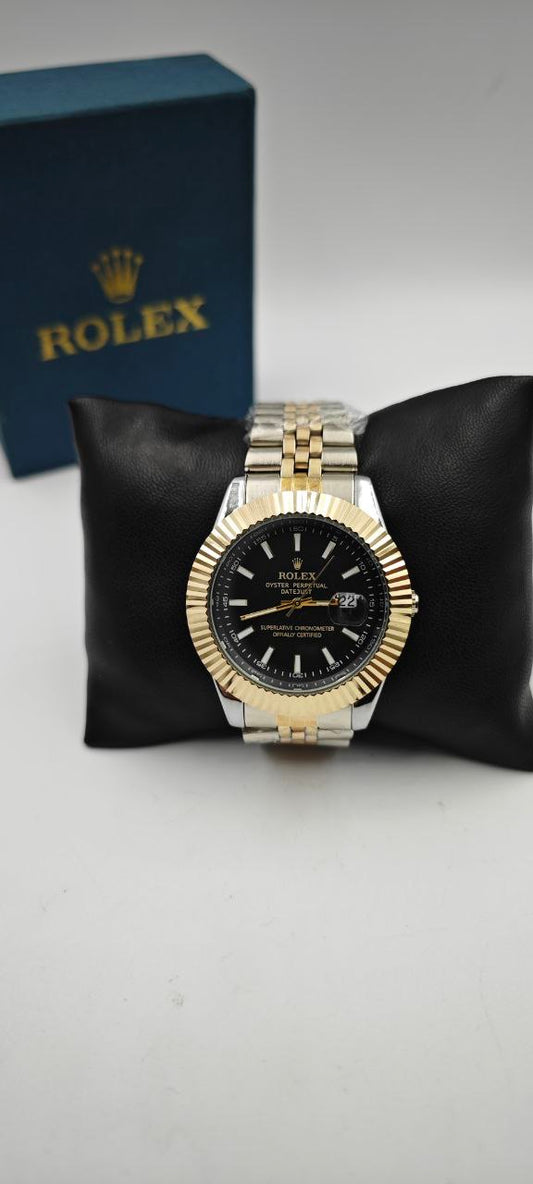 ROLEX DAYTJUST ÇİFT RENK İÇİ SİYAH