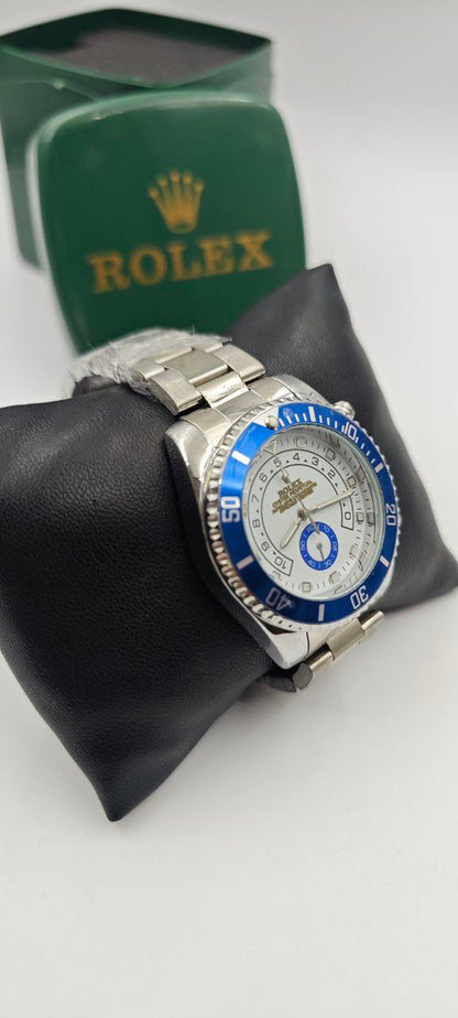 ROLEX YACH-T MASTER GRİ İÇİ BEYAZ