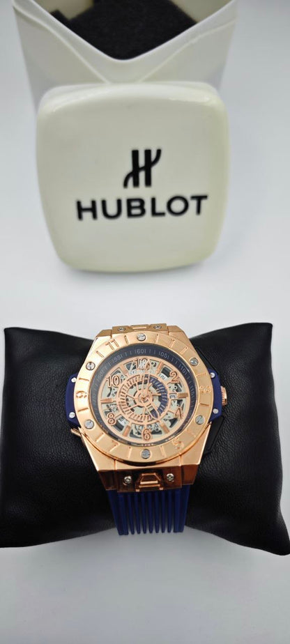 HUBLOT GENEVE MAVİ GOLD ERKEK SAAT
