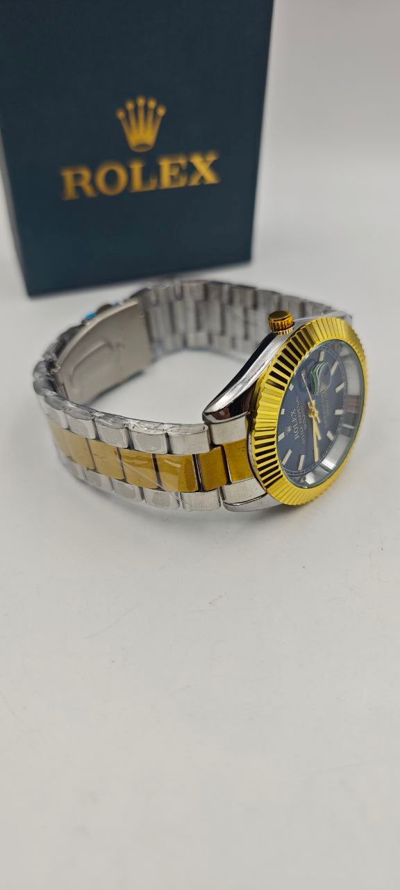 ROLEX DAYTJUST ÇİFT RENK İÇİ MAVİ