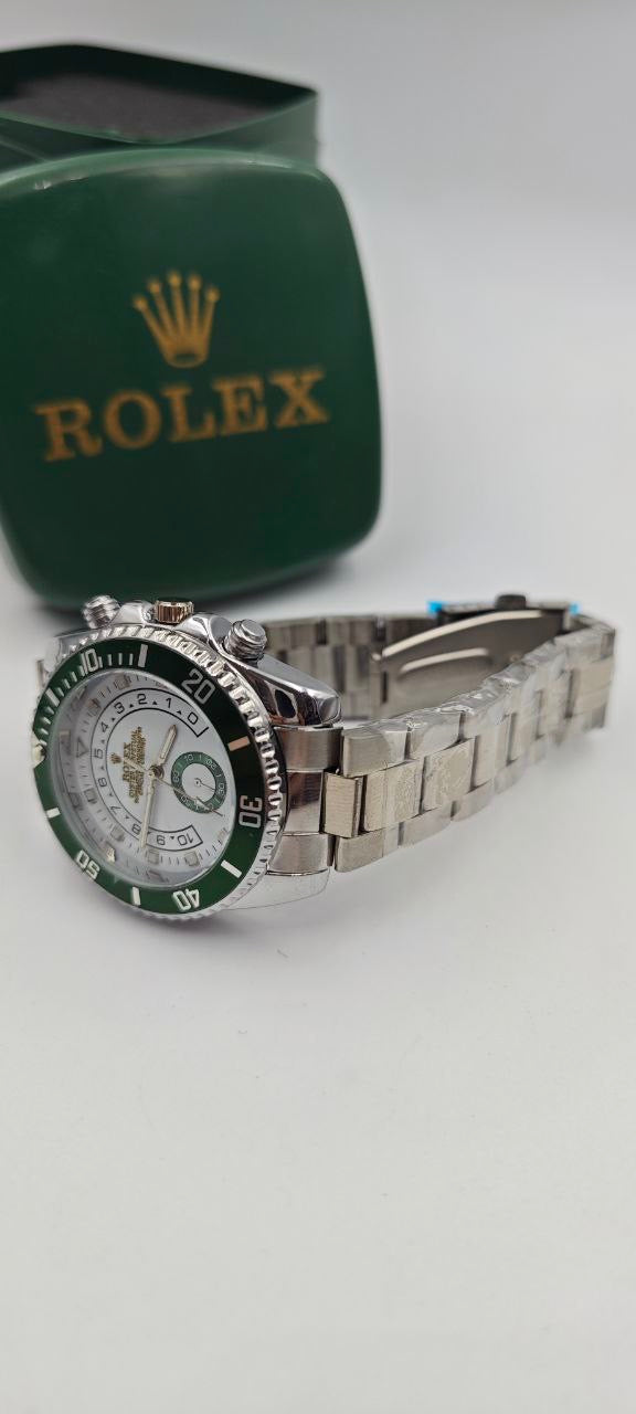 ROLEX YACH-T MASTER GRİ İÇİ BEYAZ