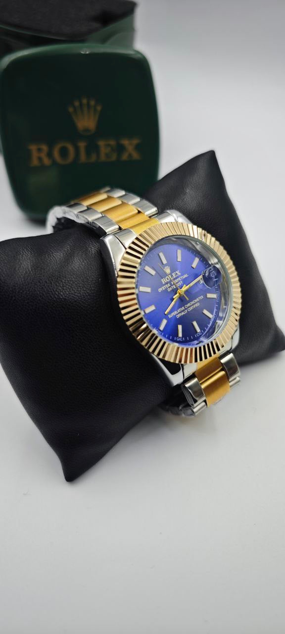 ROLEX DATEJUST GOLD GRİ ERKEK SAAT