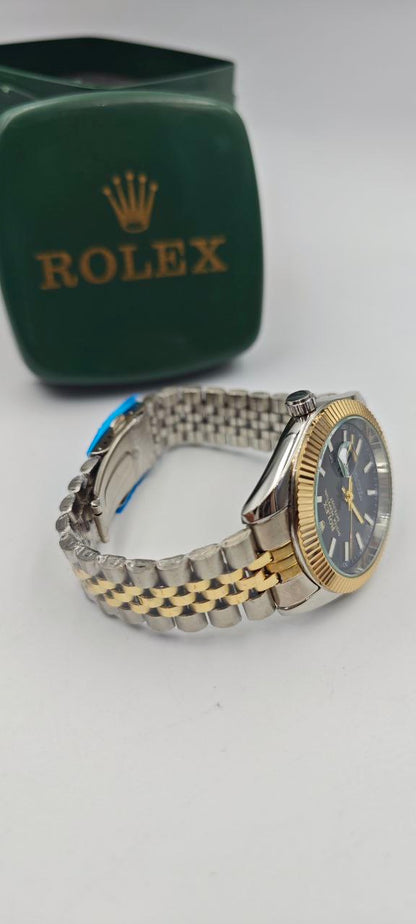 ROLEX DATEJUST ÇİFT RENK İÇİ SİYAH