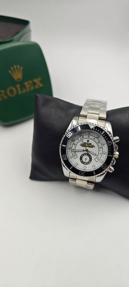 ROLEX YACH-T MASTER GRİ İÇİ BEYAZ