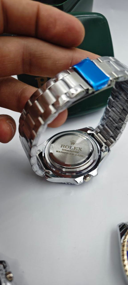 ROLEX SUBMARİNER GRİ İÇİ SİYAH ERKEK SAAT