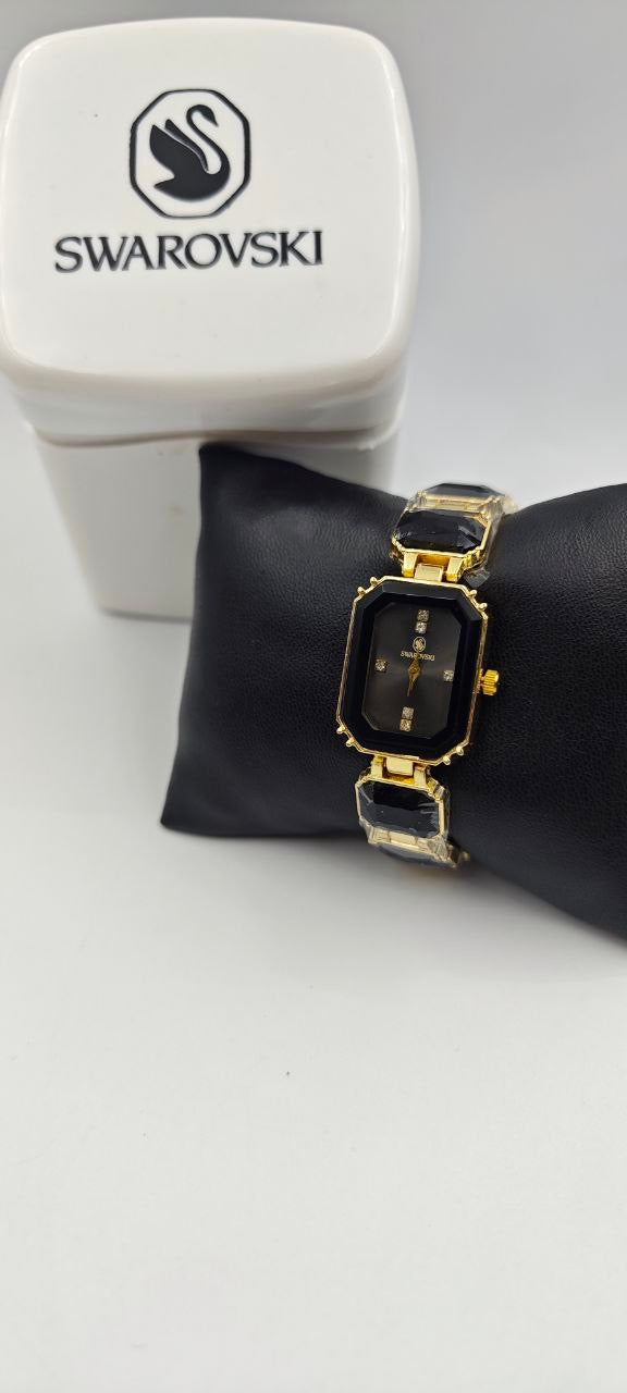 SWAROVSKİ SİYAH TAŞLI BAYAN