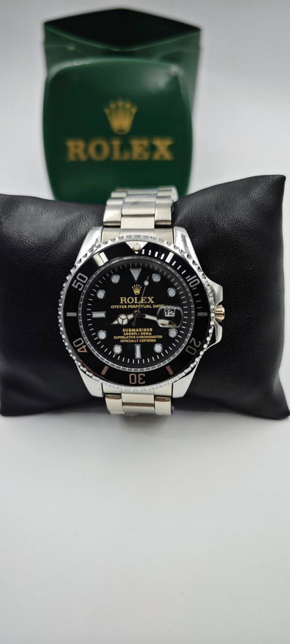 ROLEX SUBMARİNER GRİ İÇİ SİYAH ERKEK SAAT