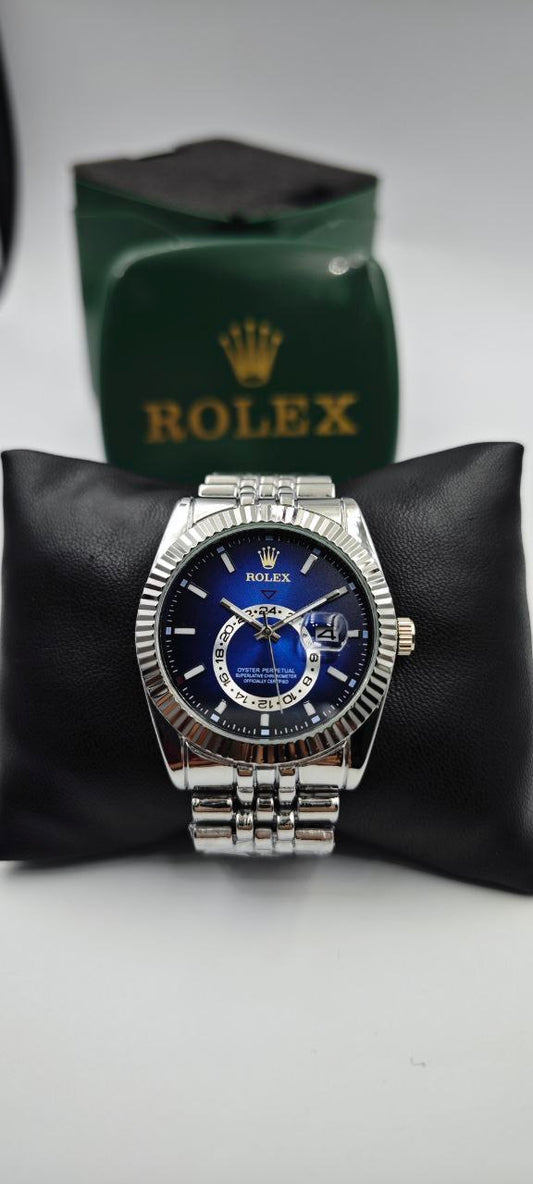 ROLEX SKYDEWELLER  İÇİ MAVİ