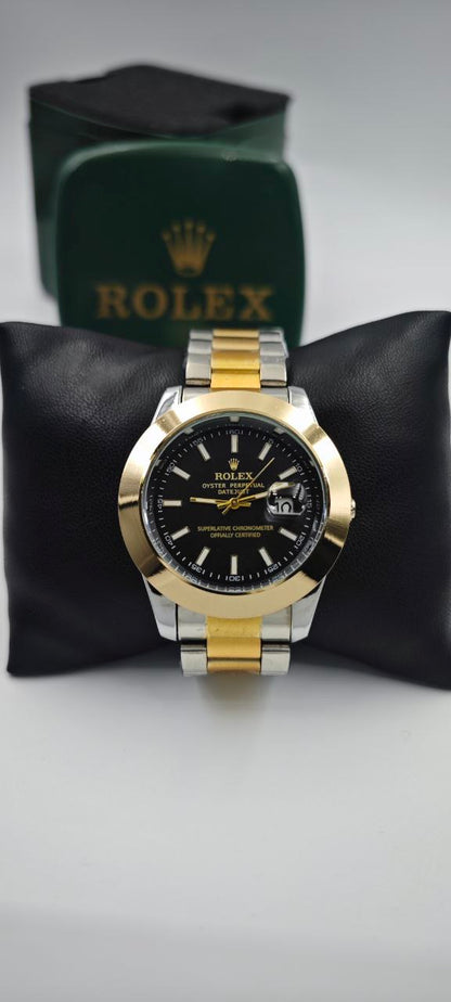 ROLEX DATEJUST GOLD GRİ ERKEK SAAT