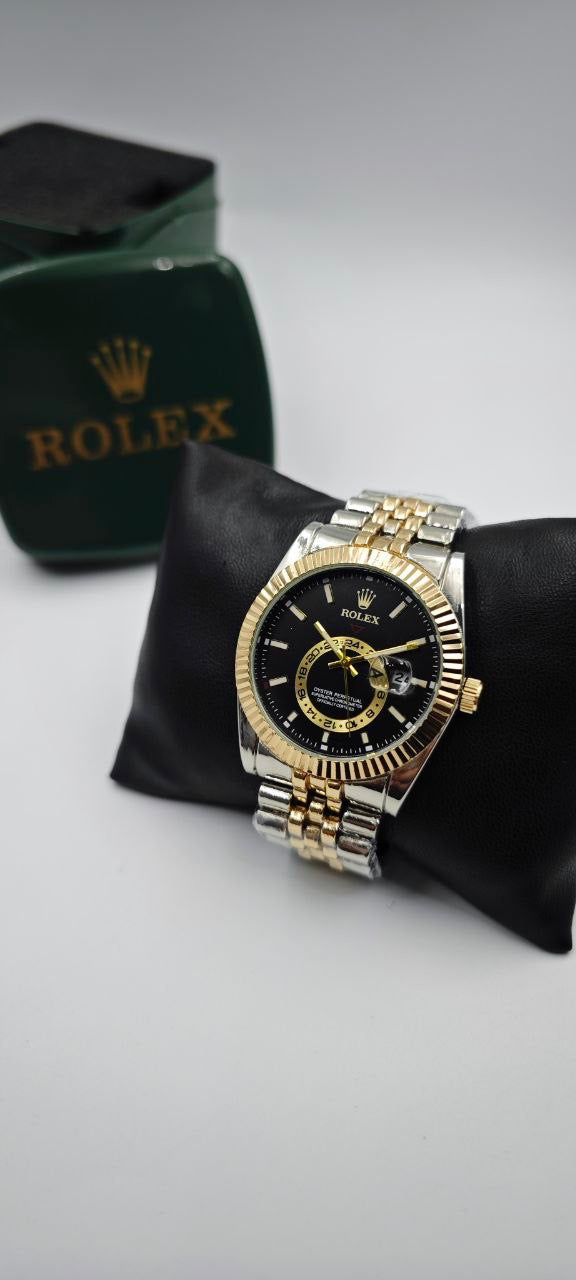 ROLEX SKYDEWELLER GOLD GRİ ERKEK SAAT