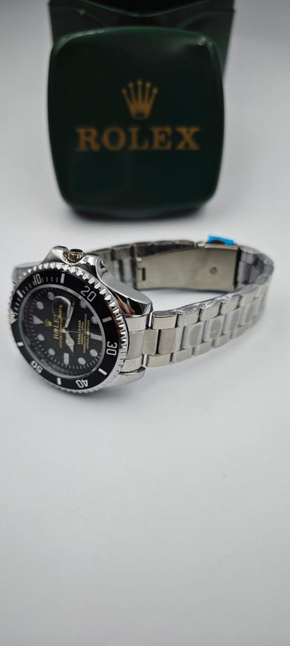 ROLEX SUBMARİNER GRİ İÇİ SİYAH ERKEK SAAT