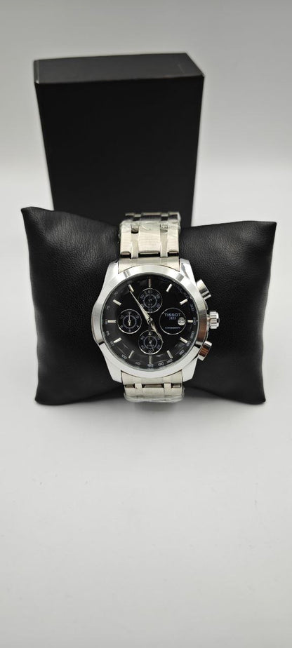 TİSSOT GÜMÜŞ RENK FULL KORDİNASYON ERKEK SAAT