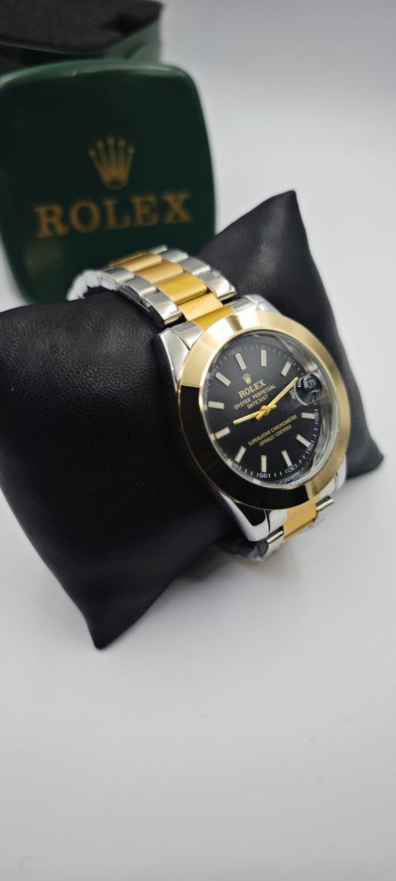 ROLEX DATEJUST GOLD GRİ ERKEK SAAT