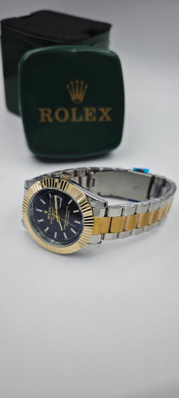 ROLEX DATEJUST GOLD GRİ ERKEK SAAT
