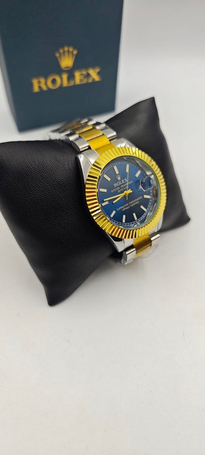 ROLEX DAYTJUST ÇİFT RENK İÇİ MAVİ