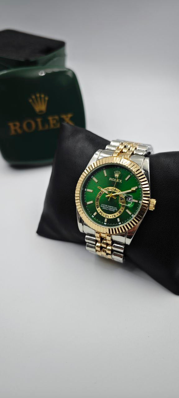 ROLEX SKYDEWELLER GOLD GRİ ERKEK SAAT