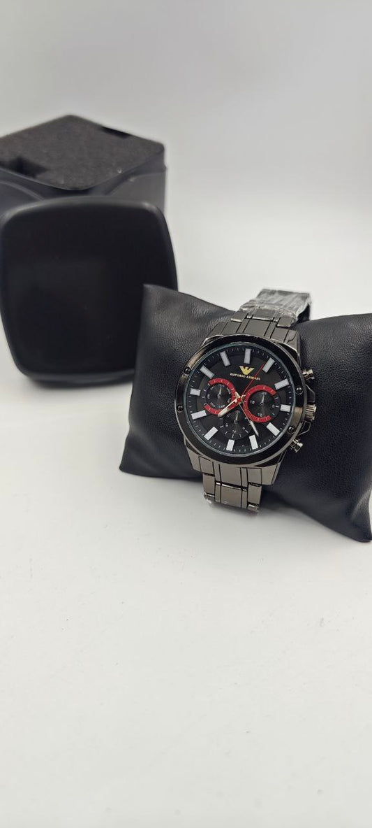 EMPORİO ARMANİ FULL SİYAH ERKEK SAAT