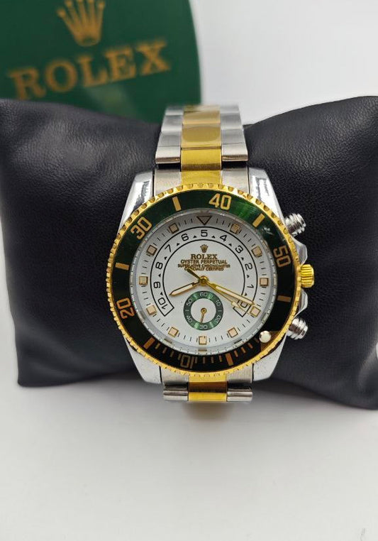 ROLEX YACH-T MASTER ÇİFT RENK İÇİ BEYAZ