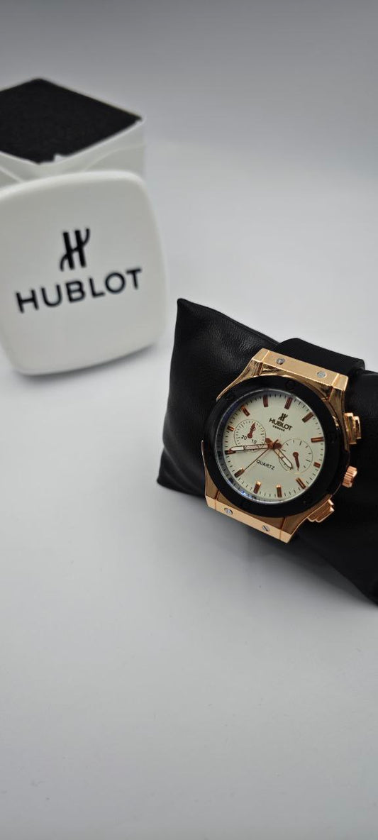 HUBLOT GENEVE SİYAH GOLD ERKEK SAAT