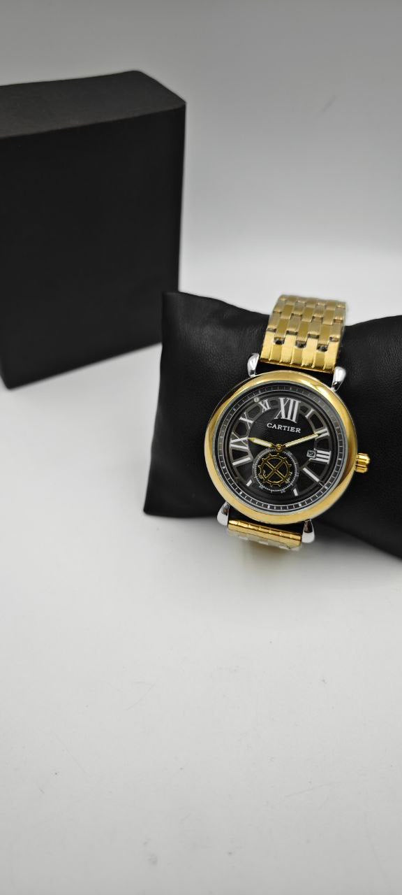 CARTİER GOLD ERKEK SAATİ