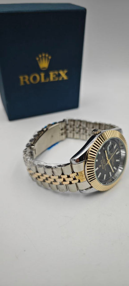 ROLEX DAYTJUST ÇİFT RENK İÇİ SİYAH