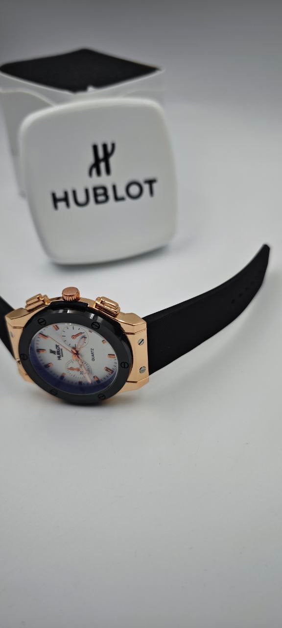 HUBLOT GENEVE SİYAH GOLD ERKEK SAAT