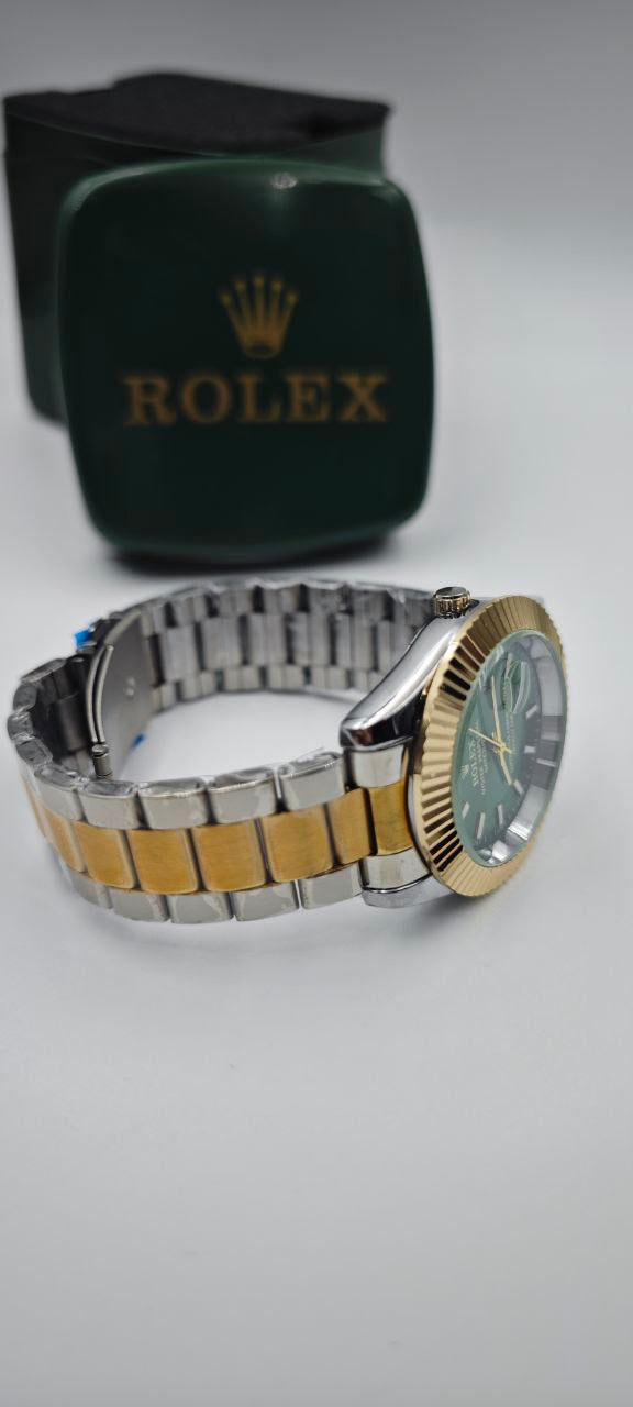 ROLEX DATEJUST GOLD GRİ ERKEK SAAT