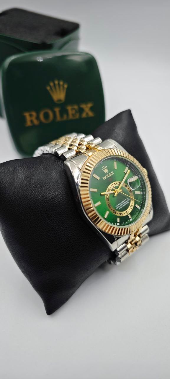 ROLEX SKYDEWELLER GOLD GRİ ERKEK SAAT