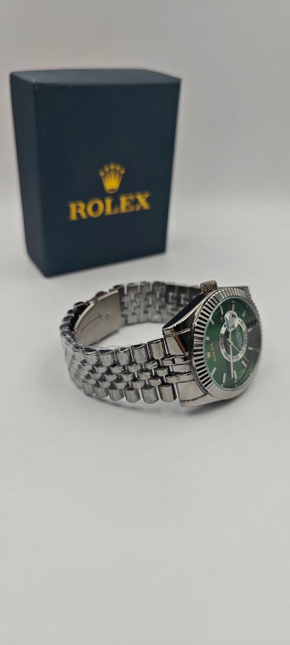 ROLEX SKYDEWELLER İÇİ YEŞİL
