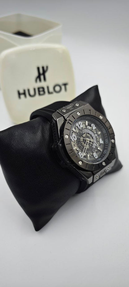 HUBLOT GENEVE SİYAH ERKEK SAAT