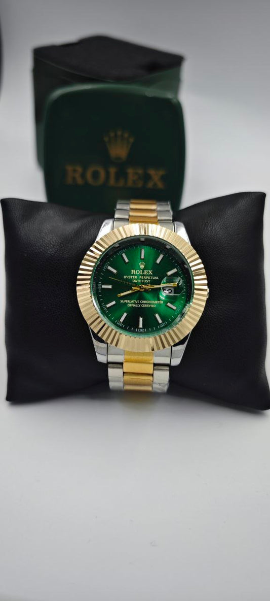 ROLEX DATEJUST GOLD GRİ ERKEK SAAT
