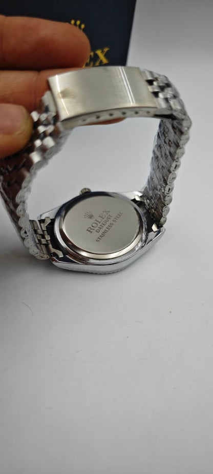 ROLEX JÜBİLE KORDON ÇİFT RENK İÇİ SİYAH