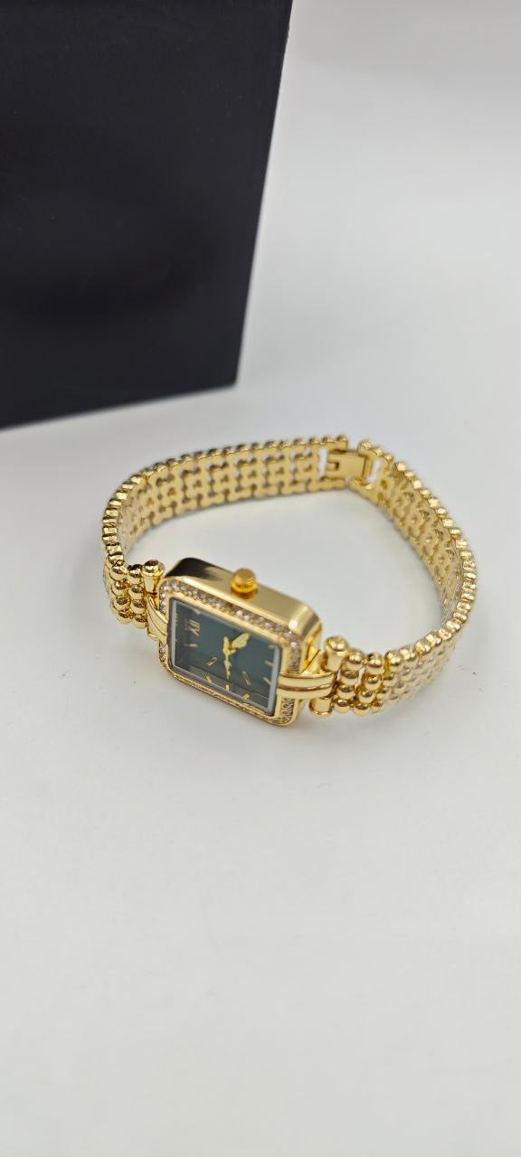 GOLD İÇİ YEŞİL BAYAN SAATİ