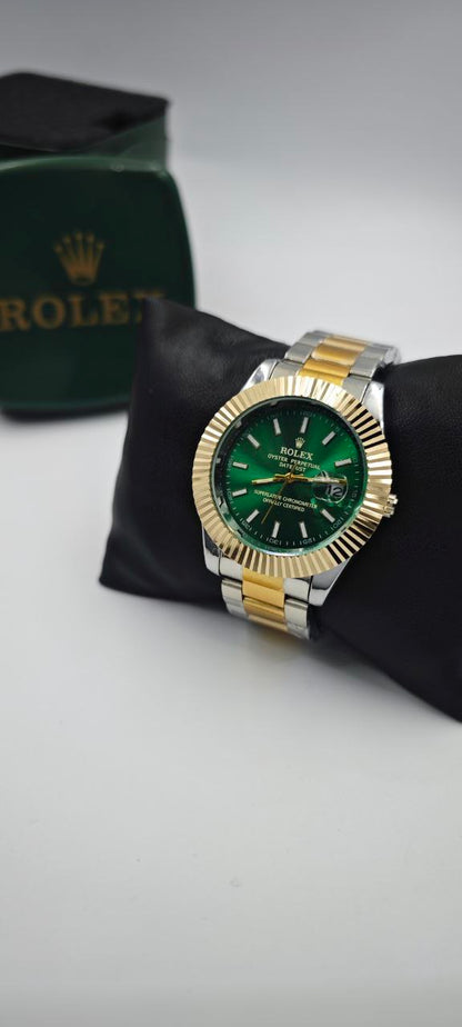 ROLEX DATEJUST GOLD GRİ ERKEK SAAT