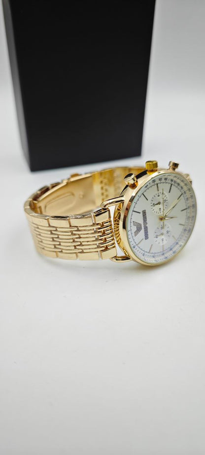 EMPORİO ARMANİ GOLD ERKEK SAAT