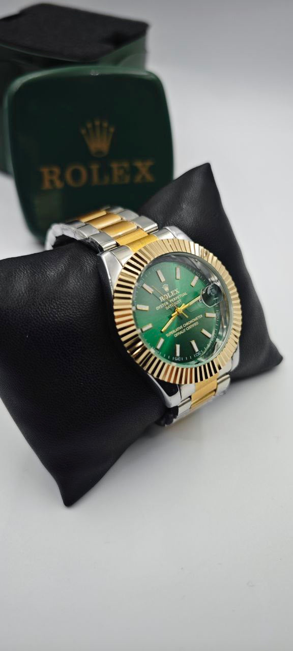 ROLEX DATEJUST GOLD GRİ ERKEK SAAT