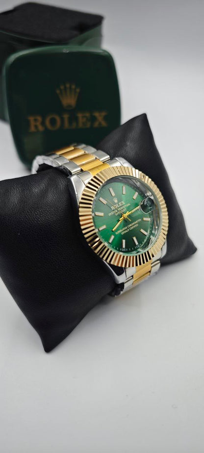 ROLEX DATEJUST GOLD GRİ ERKEK SAAT