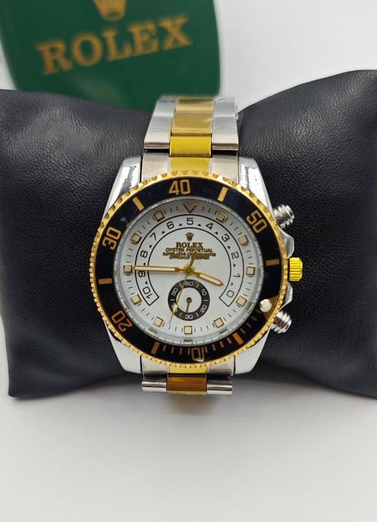 ROLEX YACH-T MASTER ÇİFT RENK İÇİ BEYAZ