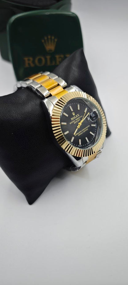 ROLEX DATEJUST GOLD GRİ ERKEK SAAT