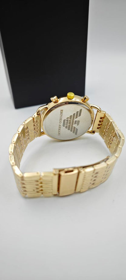 EMPORİO ARMANİ GOLD ERKEK SAAT