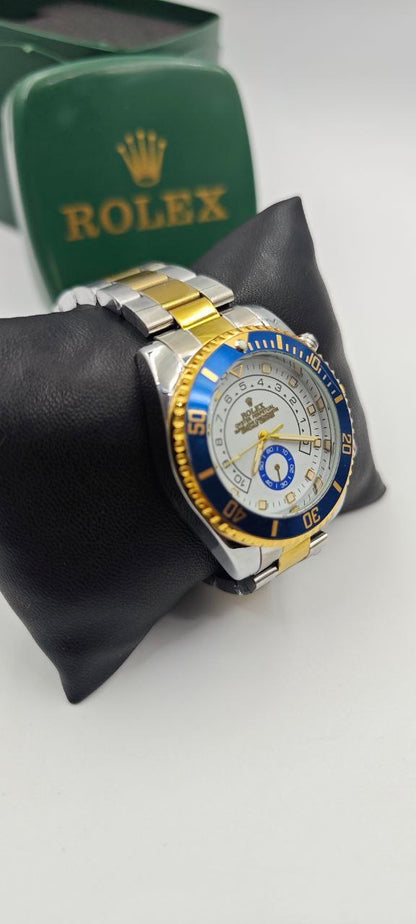 ROLEX YACH-T MASTER ÇİFT EENK İÇİ BEYAZ