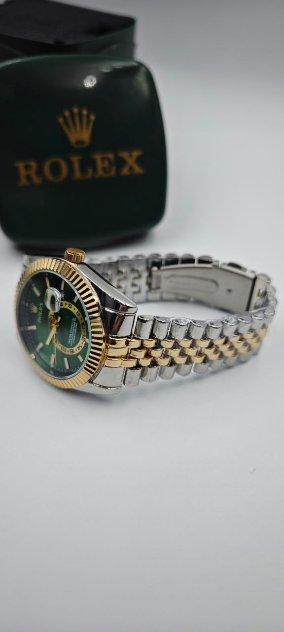 ROLEX SKYDEWELLER GOLD GRİ ERKEK SAAT