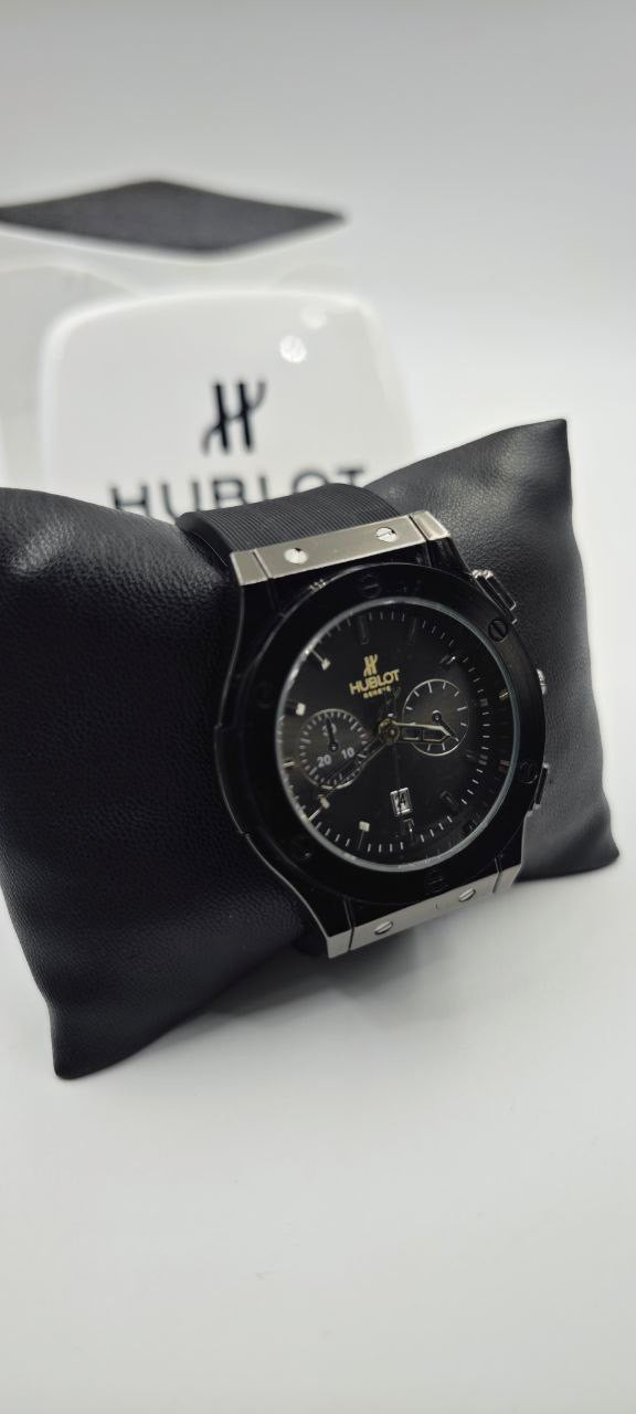 HUBLOT GENEVE SİYAH ERKEK SAAT