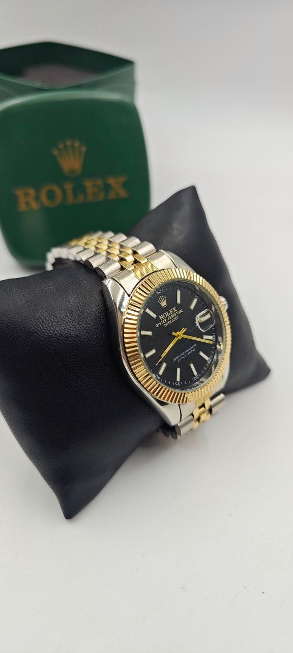 ROLEX DATEJUST ÇİFT RENK İÇİ SİYAH