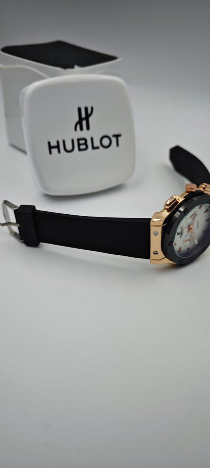 HUBLOT GENEVE SİYAH GOLD ERKEK SAAT